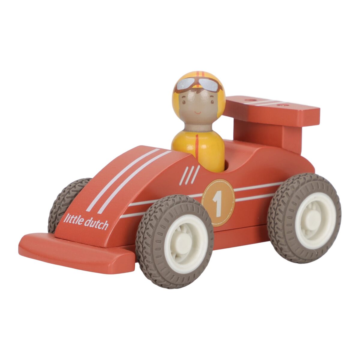 Koka sacīkšu mašīnas, Pullback Race Cars, 2gab. Little Dutch