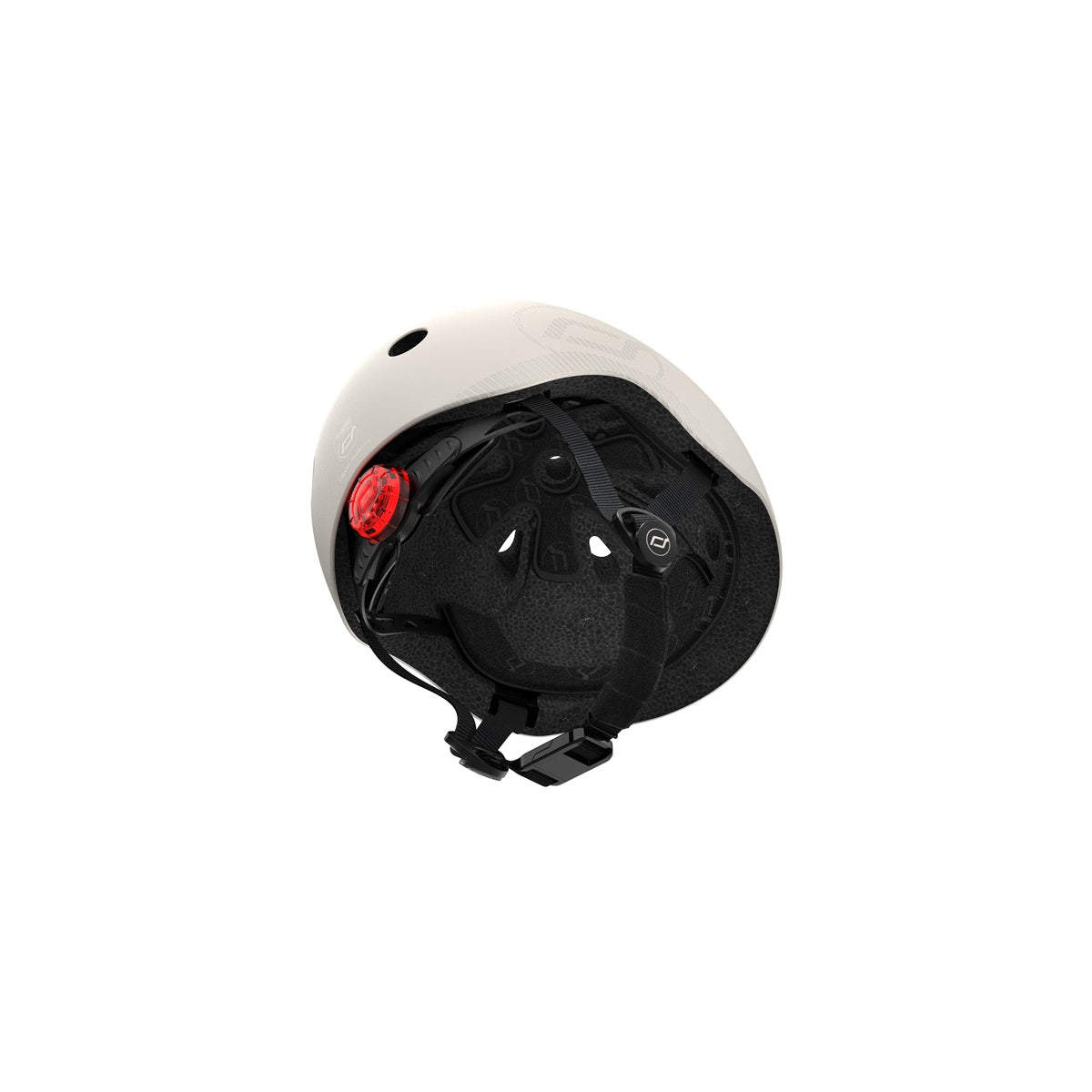 Bērnu ķivere pelēka, Helmet Ash, Scoot and Ride, M-L, SAR00887