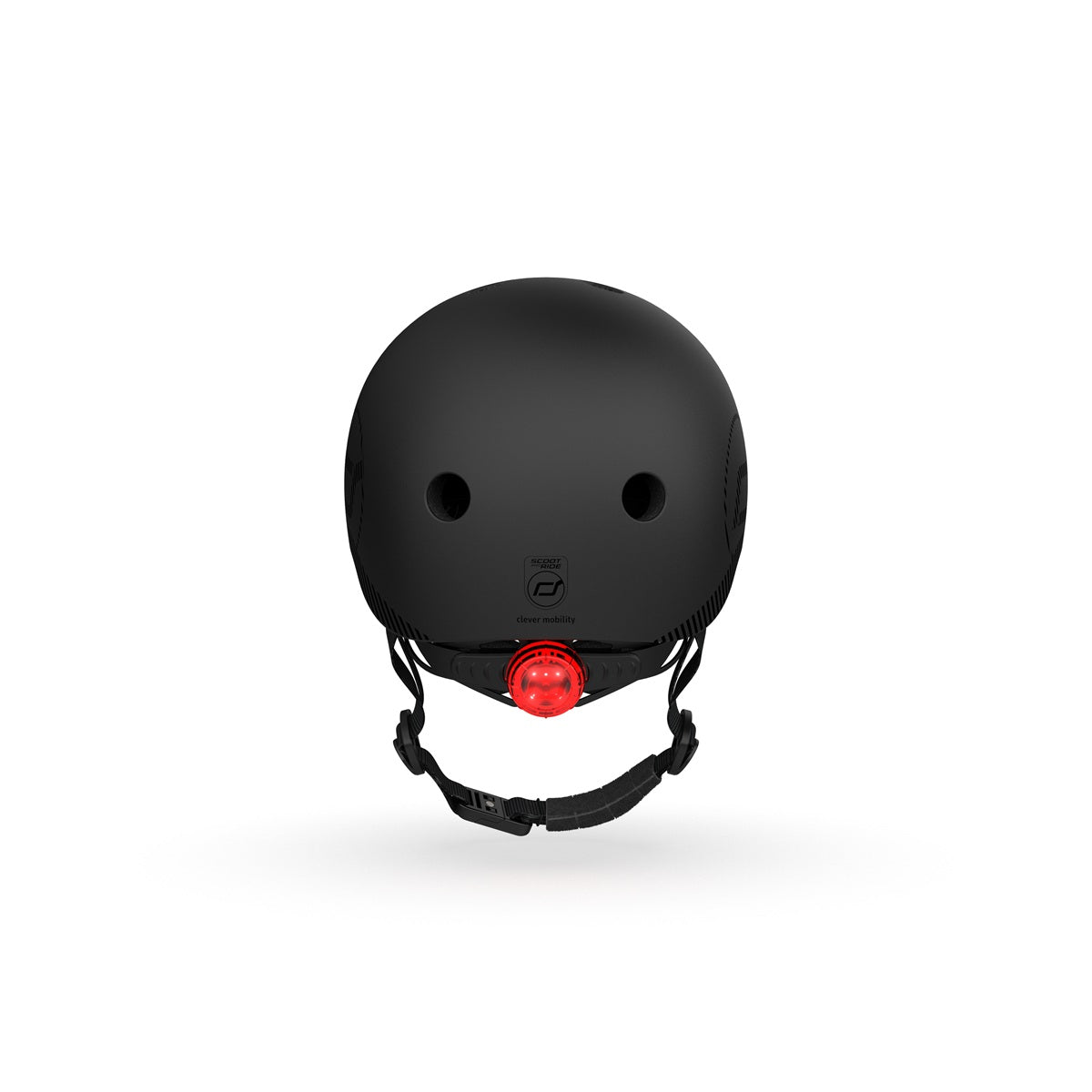 Bērnu ķivere melna, Black Helmet, Scoot and Ride, M-L, SAR00893