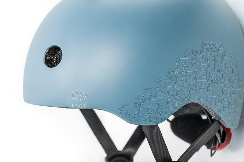 Atstarojoša bērnu ķivere Steel Reflective Helmet, Scoot and Ride, XXS-S, 96495