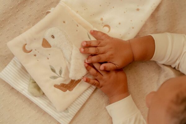 Mīkstā grāmata Newborn Naturals, Soft Activity Book Large, Little Dutch