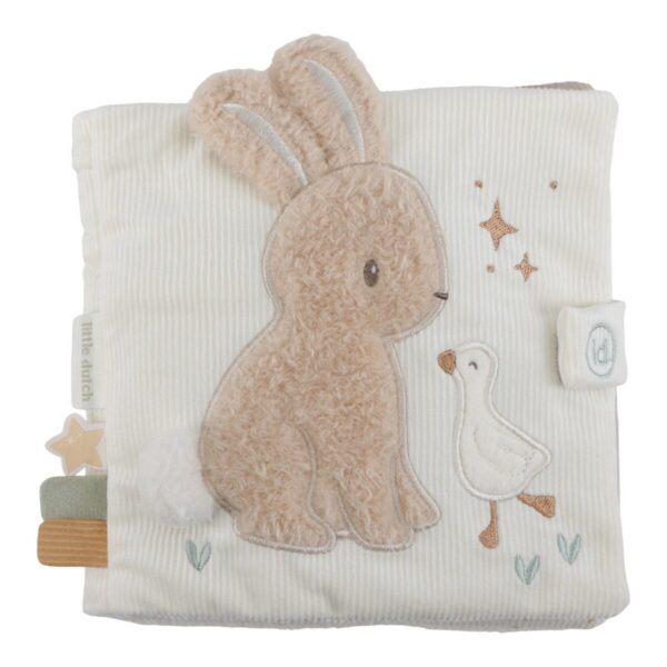 Mīkstā grāmata Newborn Naturals, Soft Activity Book Large, Little Dutch