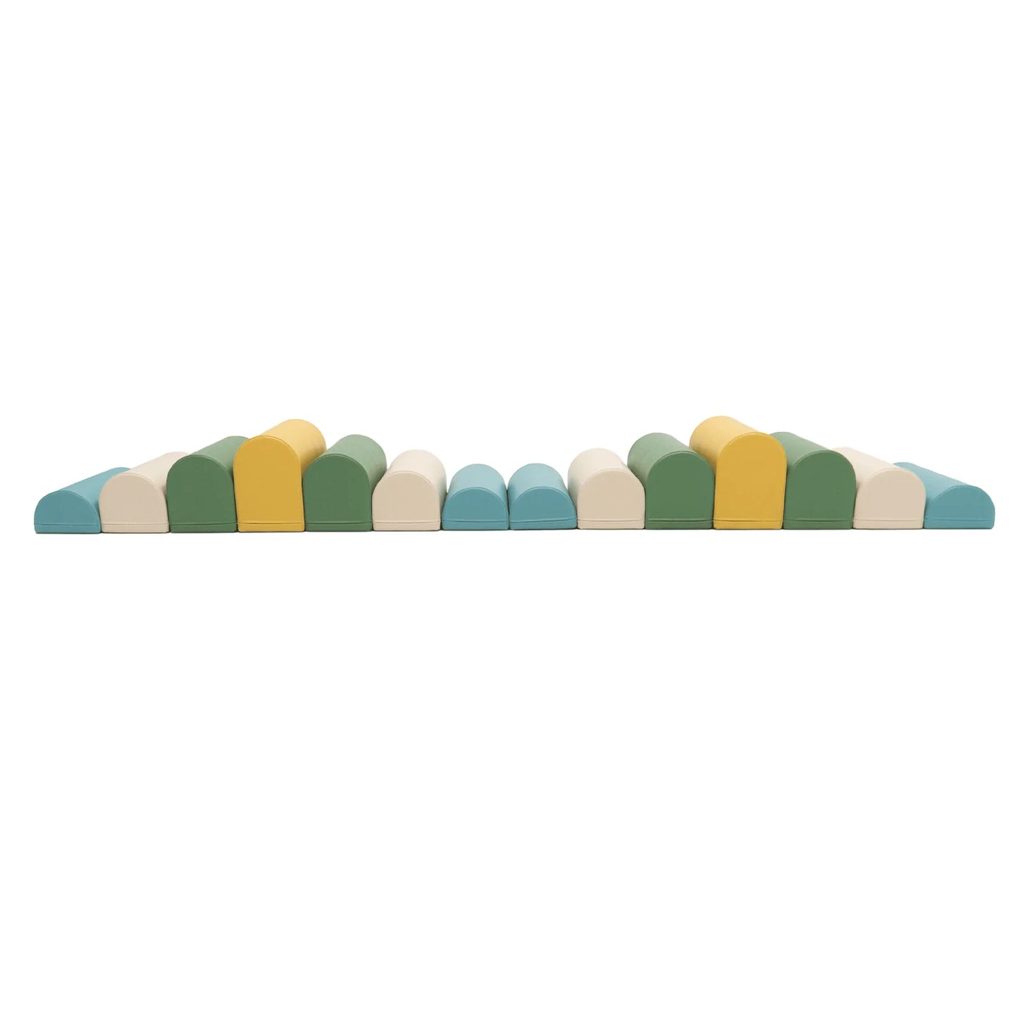Mīkstie kluči Activity Blocks Soft Play, IGLU - Pastel turquoise