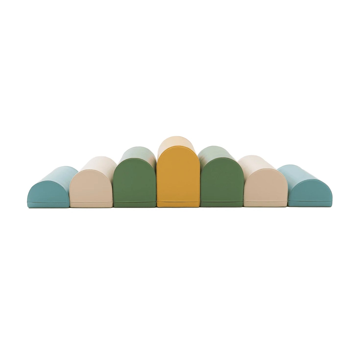 Mīkstie kluči Activity Blocks Soft Play, IGLU - Pastel turquoise