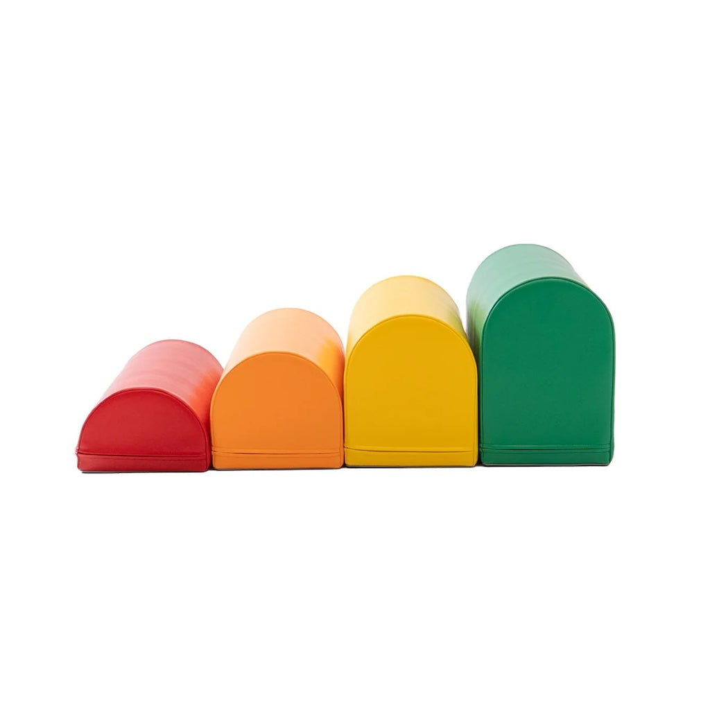Mīkstie kluči Activity Blocks Soft Play, IGLU - Rainbow, daudzkrāsains