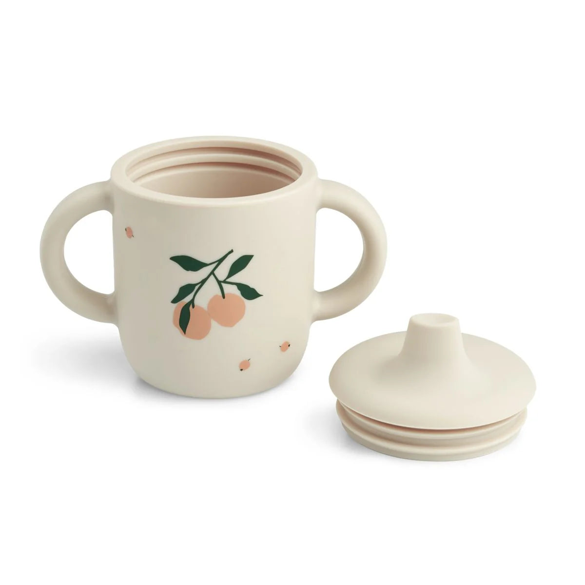 Silikona krūzīte, Neil Sippy Cup, Peach / Sea shell mix, Liewood