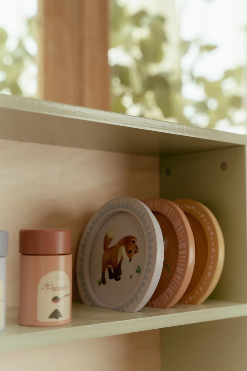 Bērnu rotaļu koka virtuve Wooden Play Kitchen Mint, Little Dutch