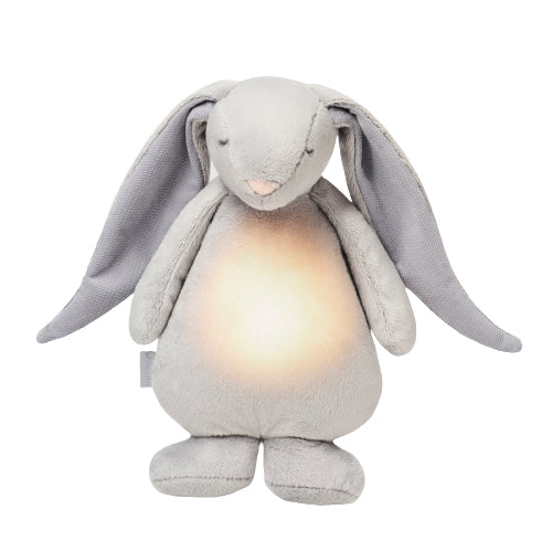 Moonie zaķis Organic Humming Bunny, Silver