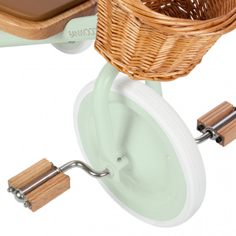 Bērnu trīsriteņa pedāļi, Pale Mint, Banwood, Trike