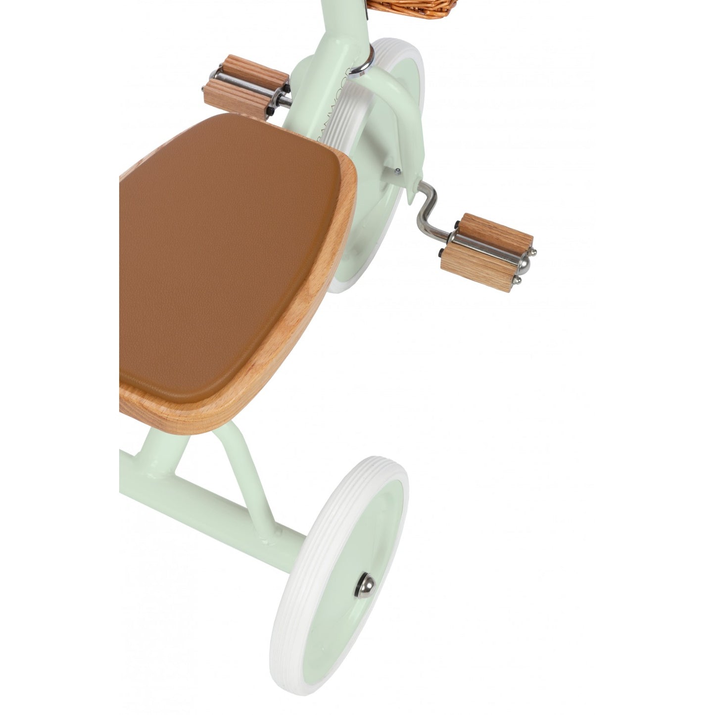 Bērnu trīsritenis ar koka elementiem, Pale Mint, Banwood, Trike