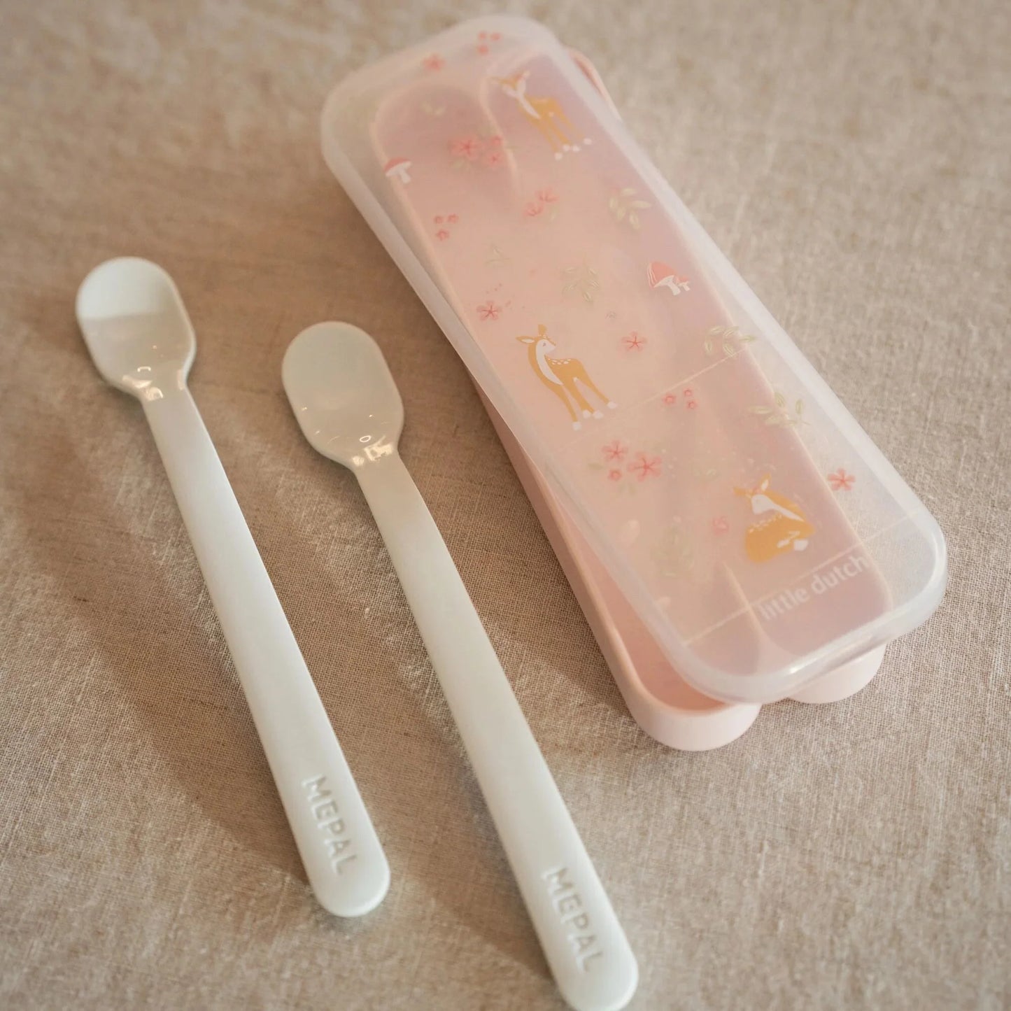 Bērnu barošanas karotītes, Feeding Spoons Fairy Garden, Little Dutch