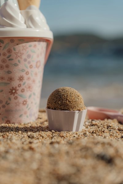 Pludmales rotaļlietas Saldējums, Ice Cream Beach Toys Dreamy Mermaid Pink, Little Dutch, LD2016377