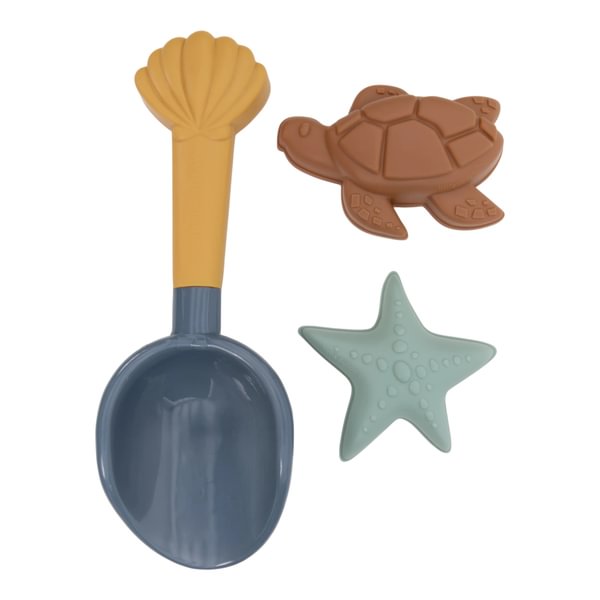 Pludmales smilšu rotaļlietas Ocean World, Beach Toys, Little Dutch, LD2016357, rocketbaby.lv