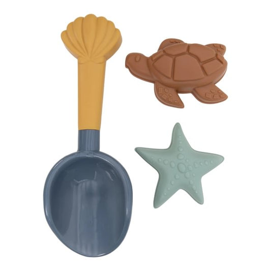 Pludmales smilšu rotaļlietas Ocean World, Beach Toys, Little Dutch, LD2016357, rocketbaby.lv