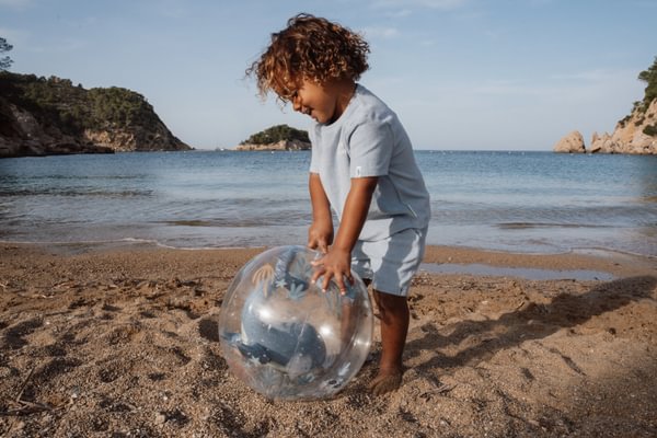 3D Pludmales bumba Ocean World Blue, Beach Ball, Little Dutch, ld2016389, rocketbaby.lv