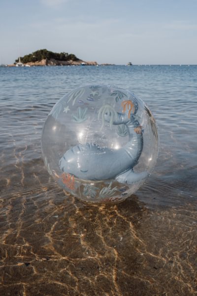 3D Pludmales bumba Ocean World Blue, Beach Ball, Little Dutch, ld2016389, rocketbaby.lv