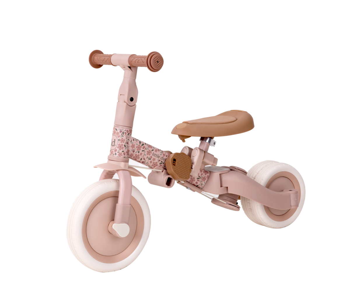 Transformējams trīsritenis, 4 in 1 tricycle, Fairy Floral, Little Dutch, LD6080