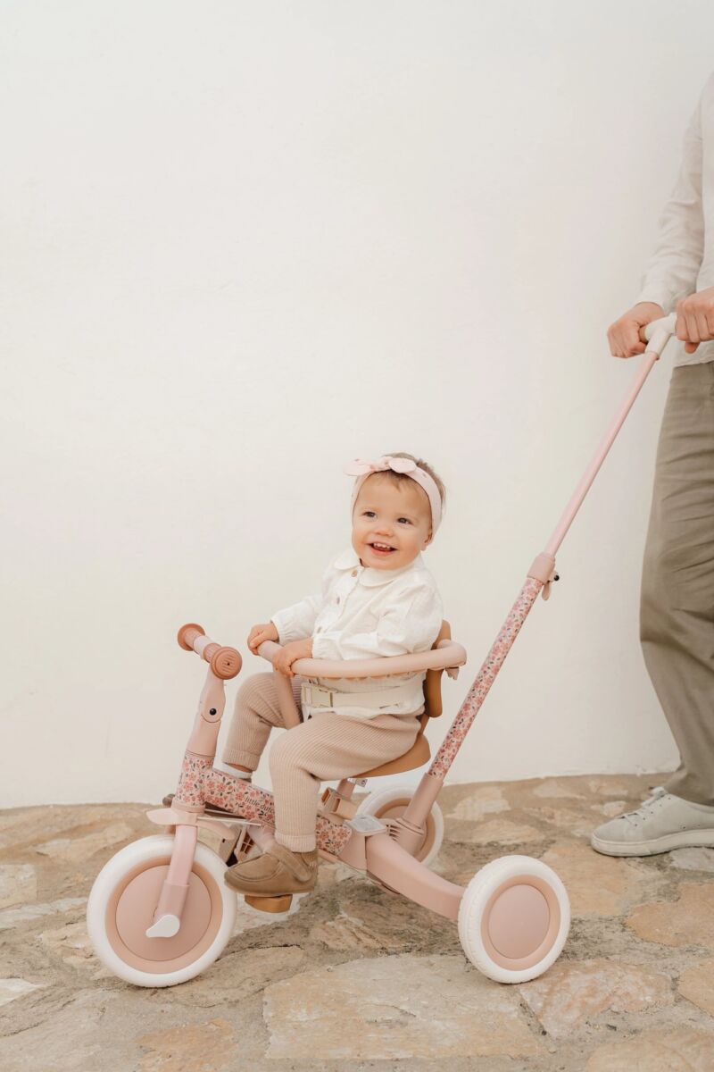 Transformējams trīsritenis, 4 in 1 tricycle, Fairy Floral, Little Dutch, LD6080