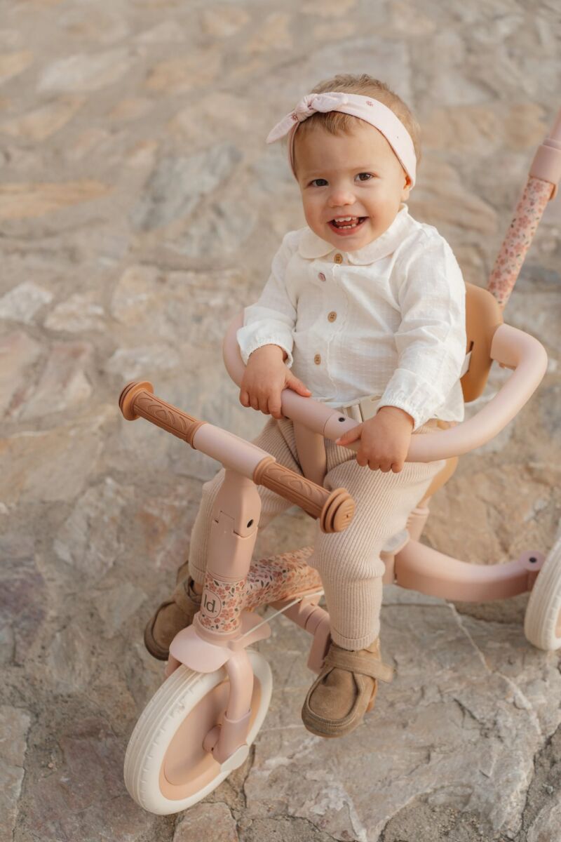 Transformējams trīsritenis, 4 in 1 tricycle, Fairy Floral, Little Dutch, LD6080