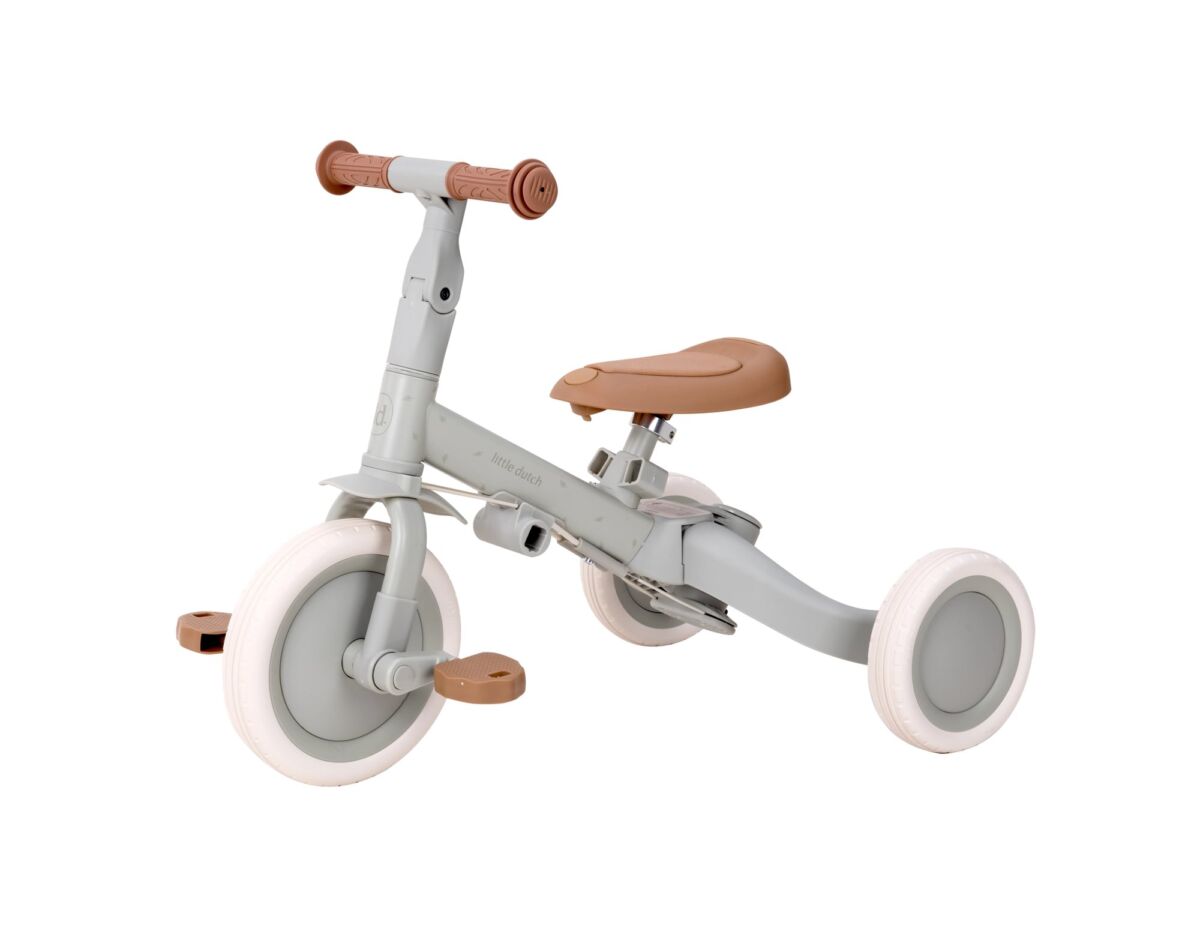 Transformējams trīsritenis, 4 in 1 tricycle, Green, zaļš, Little Dutch, LD6080