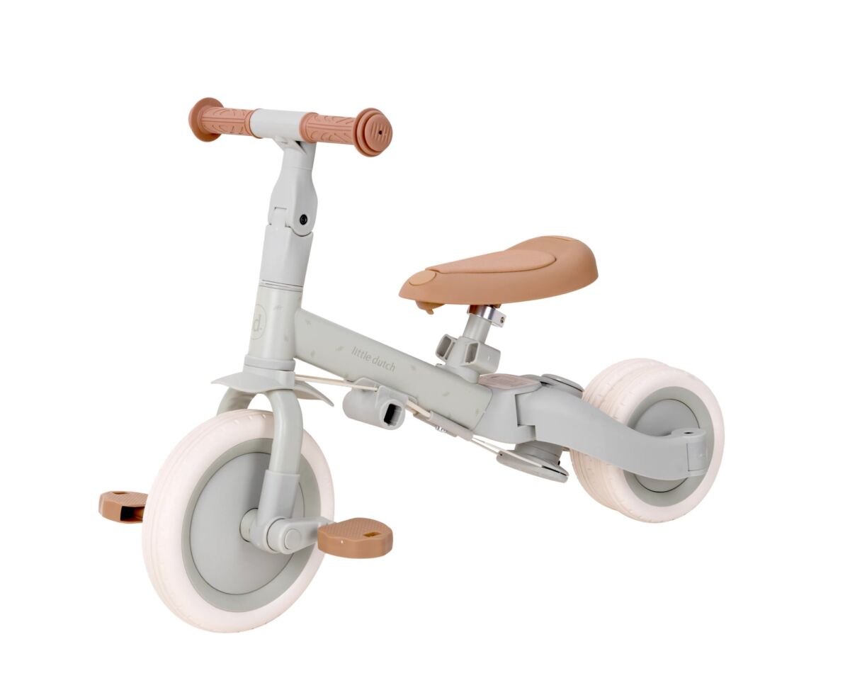Transformējams trīsritenis, 4 in 1 tricycle, Green, zaļš, Little Dutch, LD6080