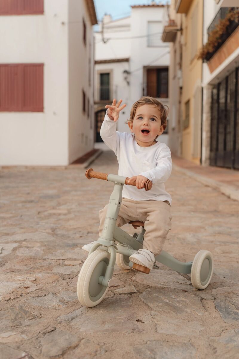 Transformējams trīsritenis, 4 in 1 tricycle, Green, zaļš, Little Dutch, LD6080