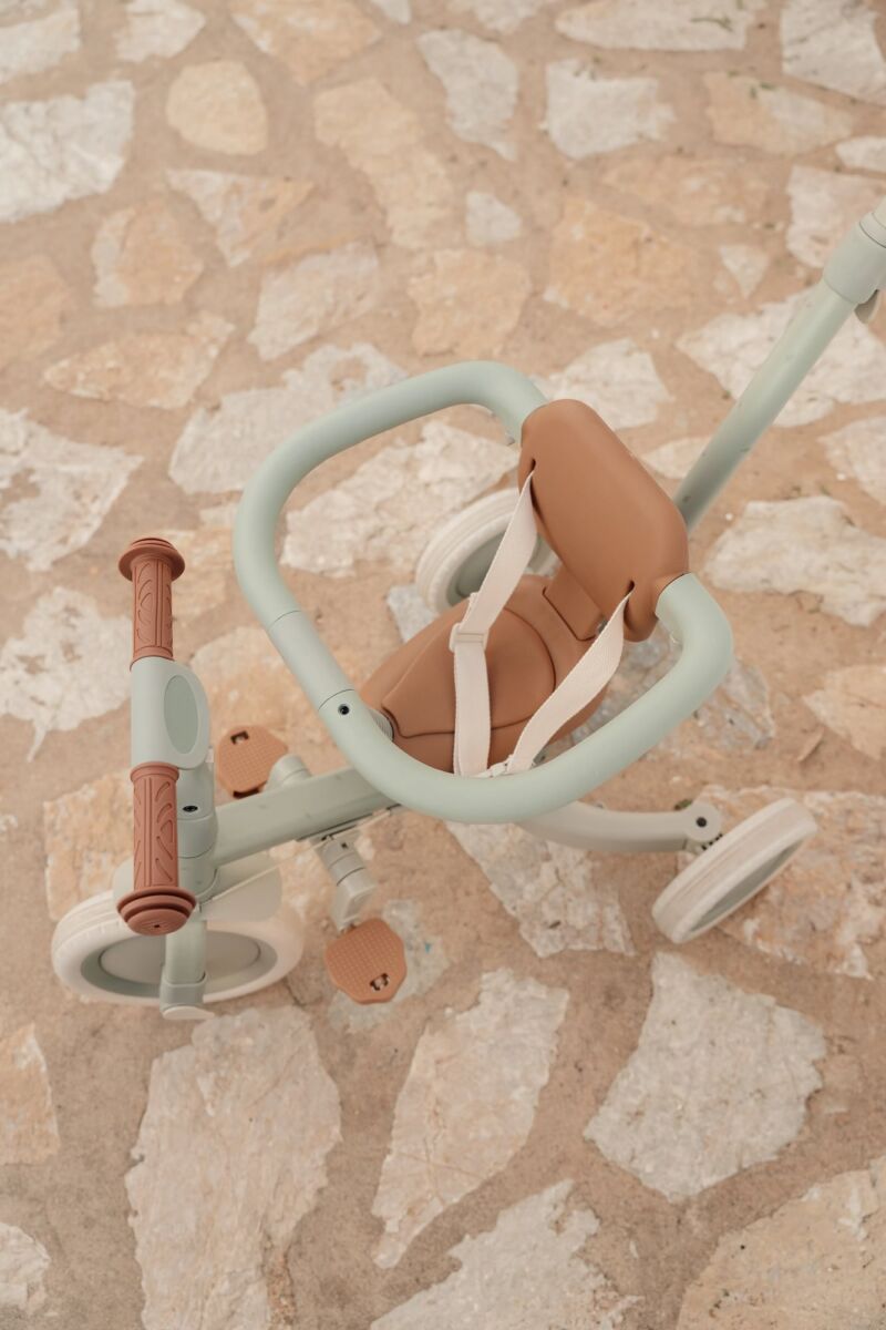 Transformējams trīsritenis, 4 in 1 tricycle, Green, zaļš, Little Dutch, LD6080