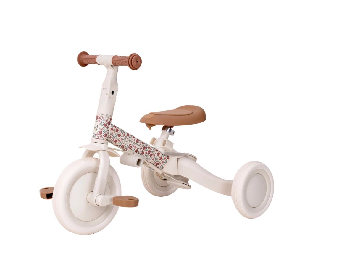 Transformējams trīsritenis, 4 in 1 tricycle, Sunny Flower, Little Dutch, LD6080