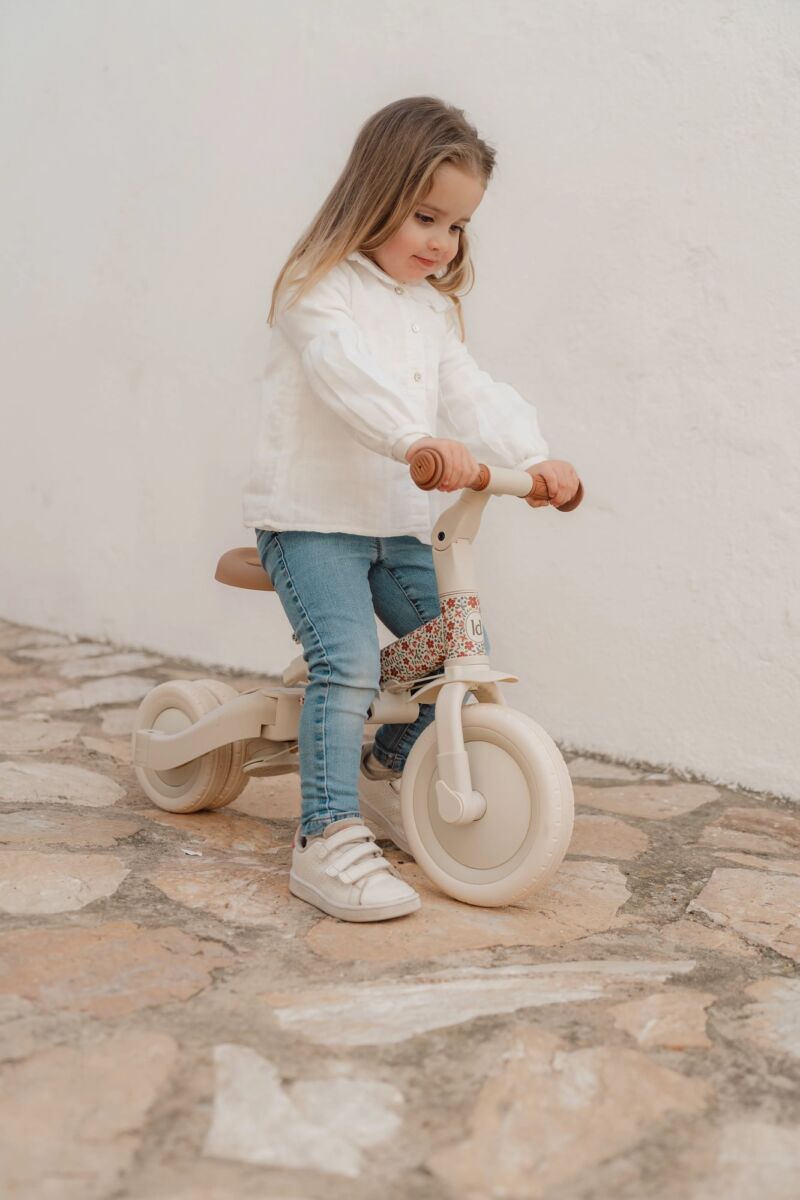 Transformējams trīsritenis, 4 in 1 tricycle, Sunny Flower, Little Dutch, LD6080