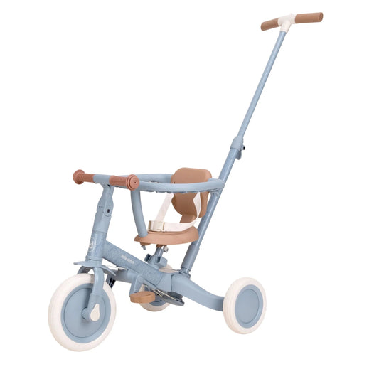 Transformējams trīsritenis, 4 in 1 tricycle, Blue, zils, Little Dutch - pieejams aprīļa vidū
