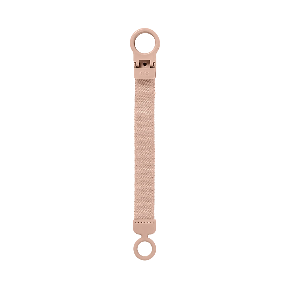 Knupīša turētājs Pacifier Clip Loop - Blush, BIBS, 5713795262281