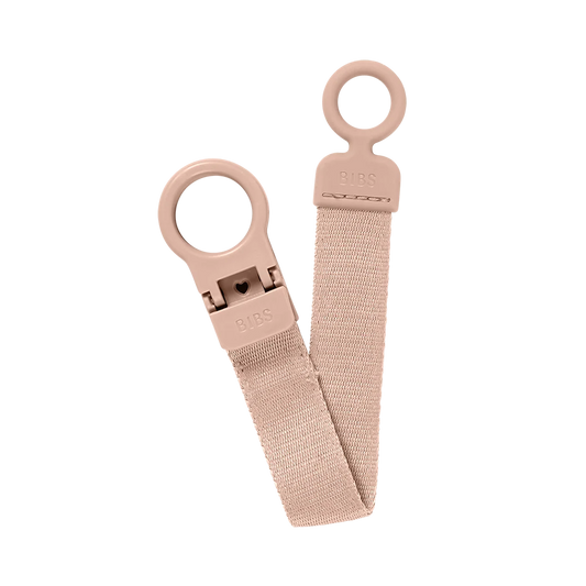 Knupīša turētājs Pacifier Clip Loop - Blush, BIBS, 5713795262281
