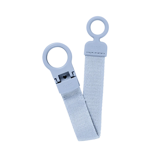 Knupīša turētājs Pacifier Clip Loop - Dusty Blue, BIBS, 5713795262298