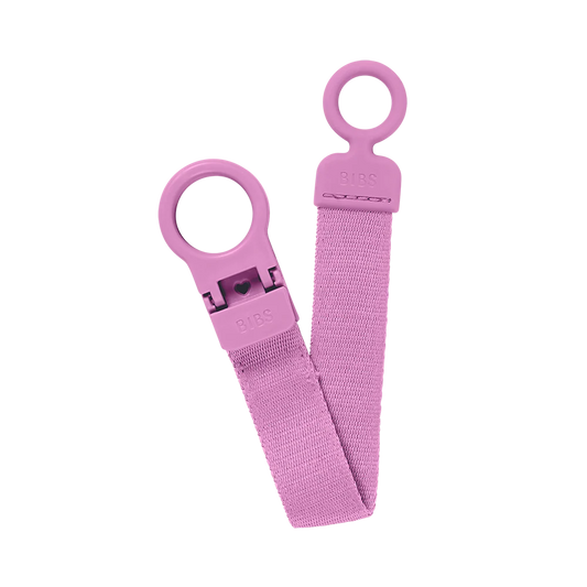 Knupīša turētājs Pacifier Clip Loop - Bubblegum, BIBS, 5713795262342
