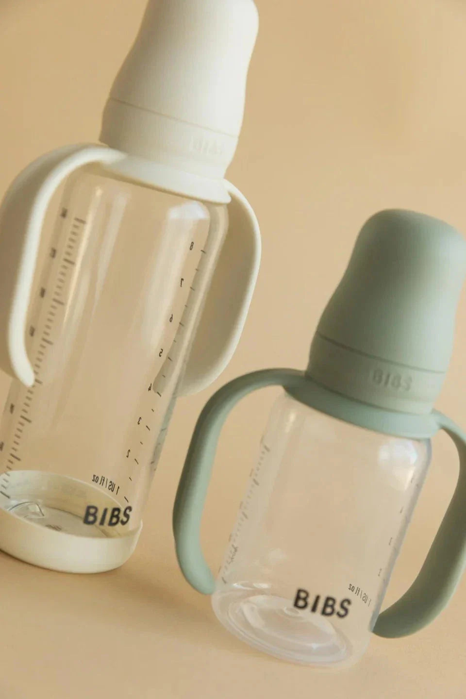Mazuļu pudelītes rokturis, Baby Bottle Handle, Sage, BIBS