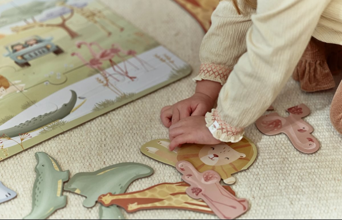 Puzle Safari Friends, Puzzle, Little Dutch