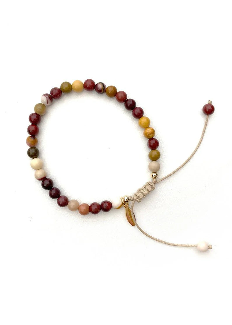 Rokassprādze "Me and Mom", MRS Ertha bracelet, mookaite, ER1043