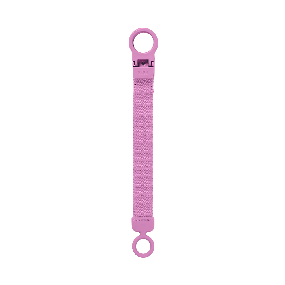 Knupīša turētājs Pacifier Clip Loop - Bubblegum, BIBS