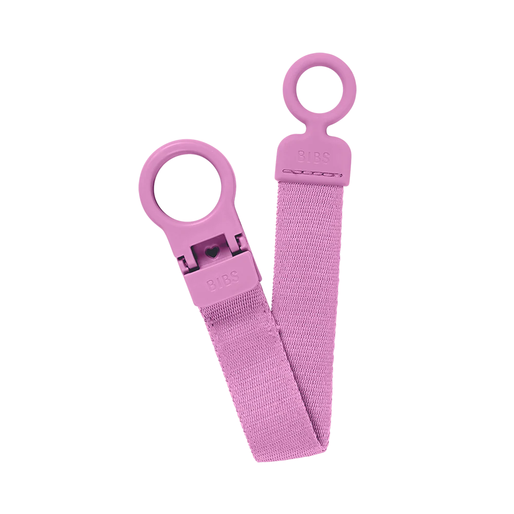 Knupīša turētājs Pacifier Clip Loop - Bubblegum, BIBS