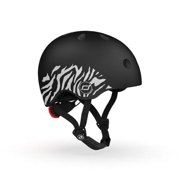 Bērnu ķivere Zebra, Scoot and Ride, XXS-S