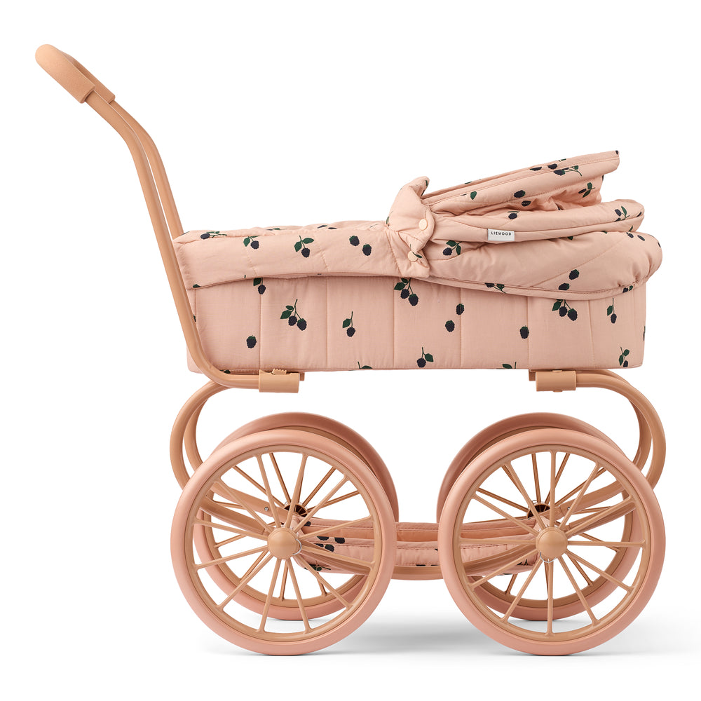 Leļļu rati, Adaline Doll Pram Berry / Pale Tuscany, Liewood, LW19758_2502