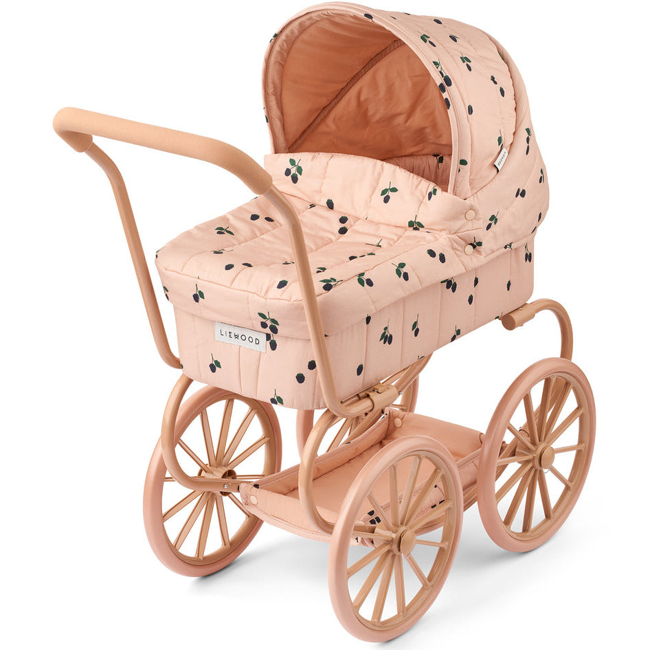 Leļļu rati, Adaline Doll Pram Berry / Pale Tuscany, Liewood, LW19758_2502