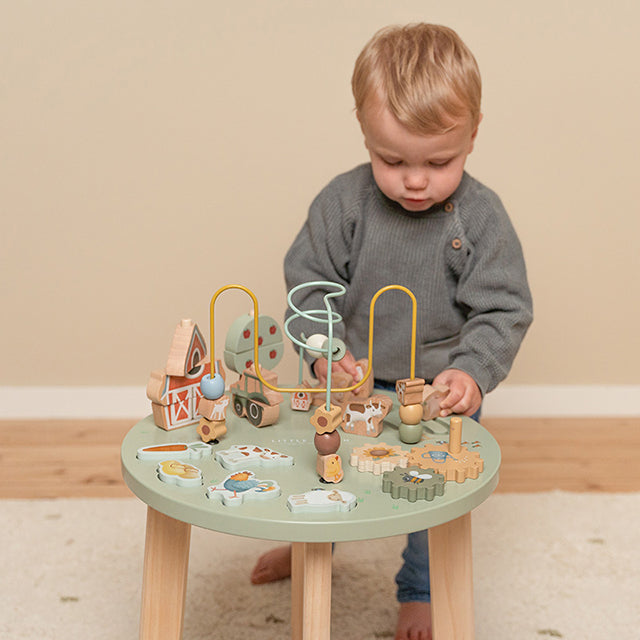 Aktivitāšu galds Little Farm, Activity Table, Little Dutch, LD7141