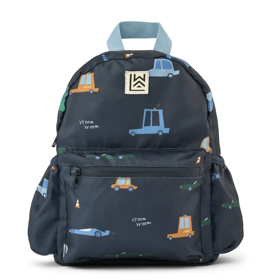 Bērnu mugursoma, Andreas Backpack Cars / Classic navy, Liewood