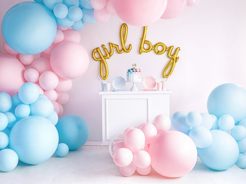 Apaļais balons Round Balloon, Pastel Light Blue, 60cm, OLBOM-001J, Hēlija baloni Liepājā
