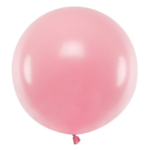 Apaļais balons Round Balloon, Pastel Baby Pink, 60cm, OLBOM-081JApaļais balons Round Balloon, Pastel Baby Pink, 60cm, OLBOM-081J, Hēlija baloni Liepājā