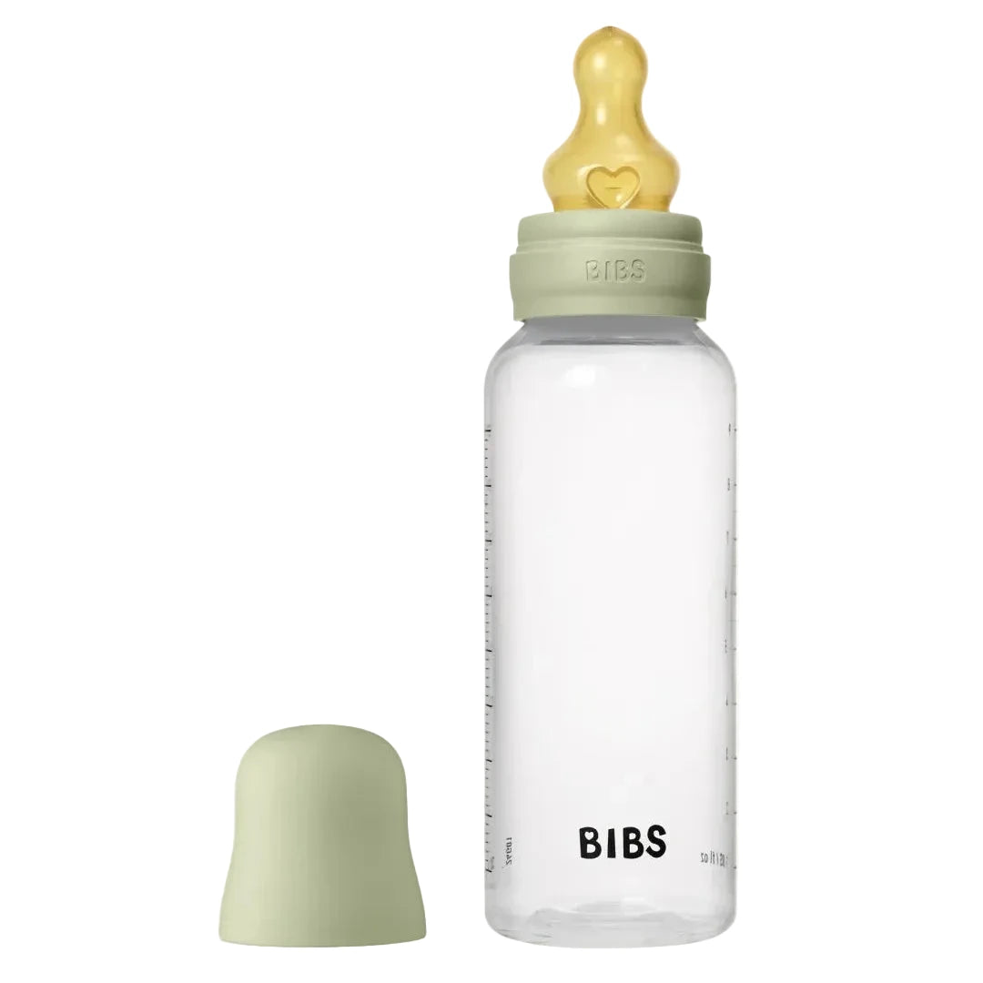 Mazuļu pudelīte, Baby Bottle Plastic, Sage, 270ml, BIBS, 5713795265398