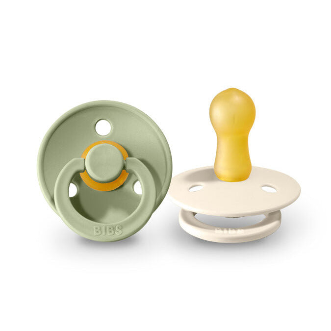 Knupīši - Colour Round Ivory & Sage, BIBS, 2 gab