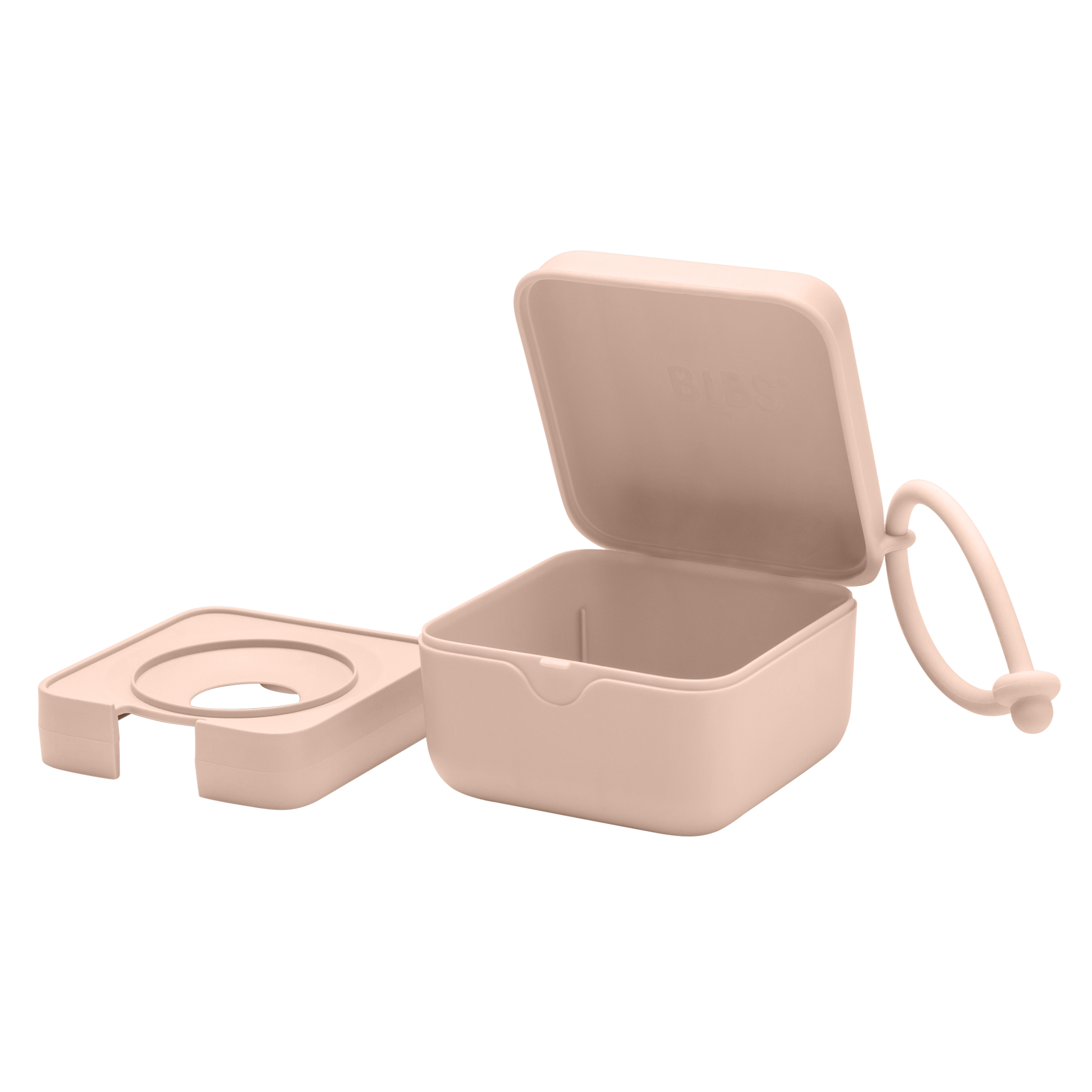 Knupīšu kaste Pacifier Box - Blush, BIBS