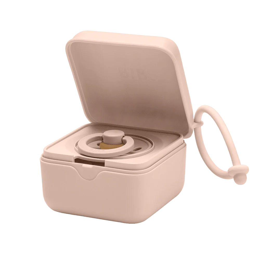 Knupīšu kaste Pacifier Box - Blush, BIBS